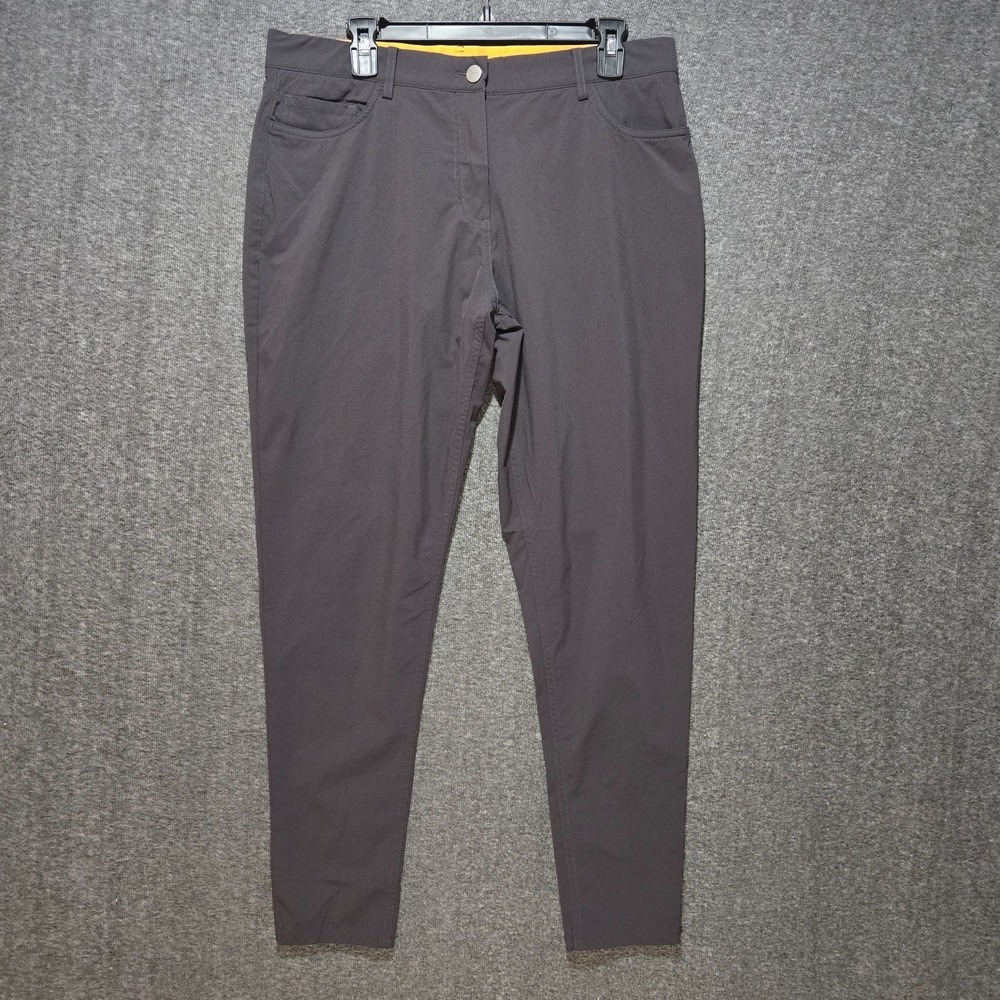 Macade Golf Performance Pants‎ Mens 42 33x28 Gray Slim Fit Nylon Chino